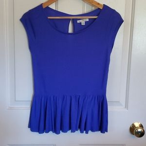 American Eagle Peplum Top